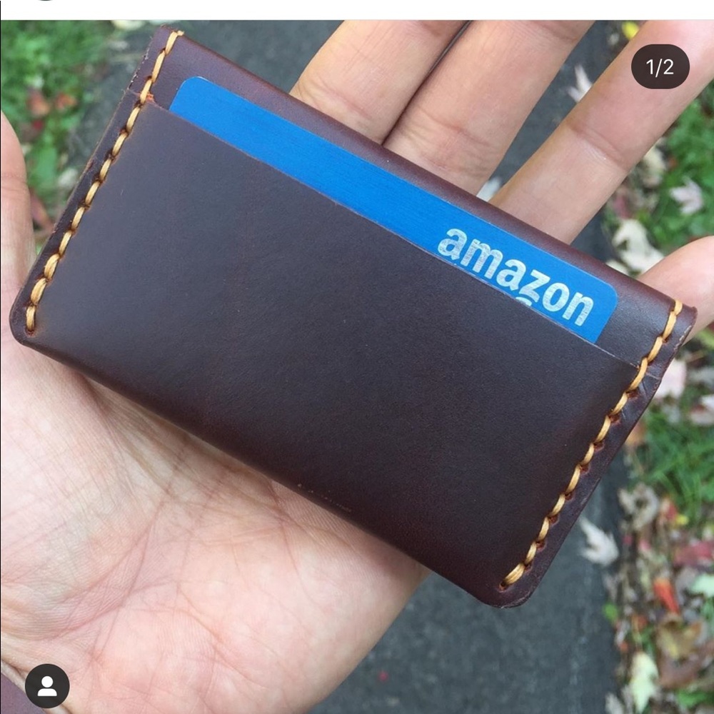 Valentine’s Day Handmade leather wallet